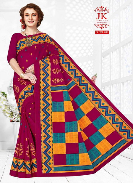 Jk Bahubali 2 Latest party Wear Cotton Saree Collection Catalog